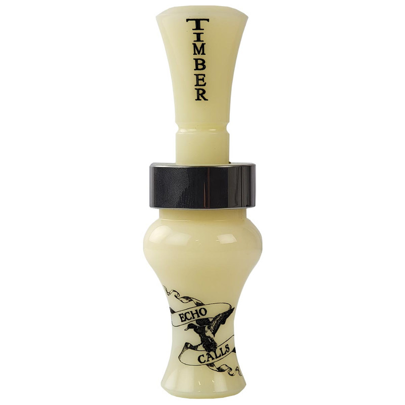 Echo Timber Single Reed Duck Call in Ivory Color